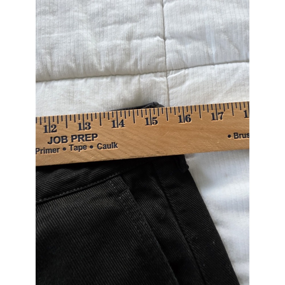 Kall Meyer Highrise Quiet Luxury Wideleg Black Denim Size 30 - Picture 7 of 8